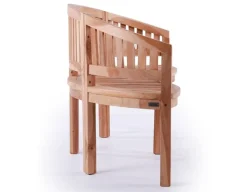 Havemøbelland Teak Bananbænk