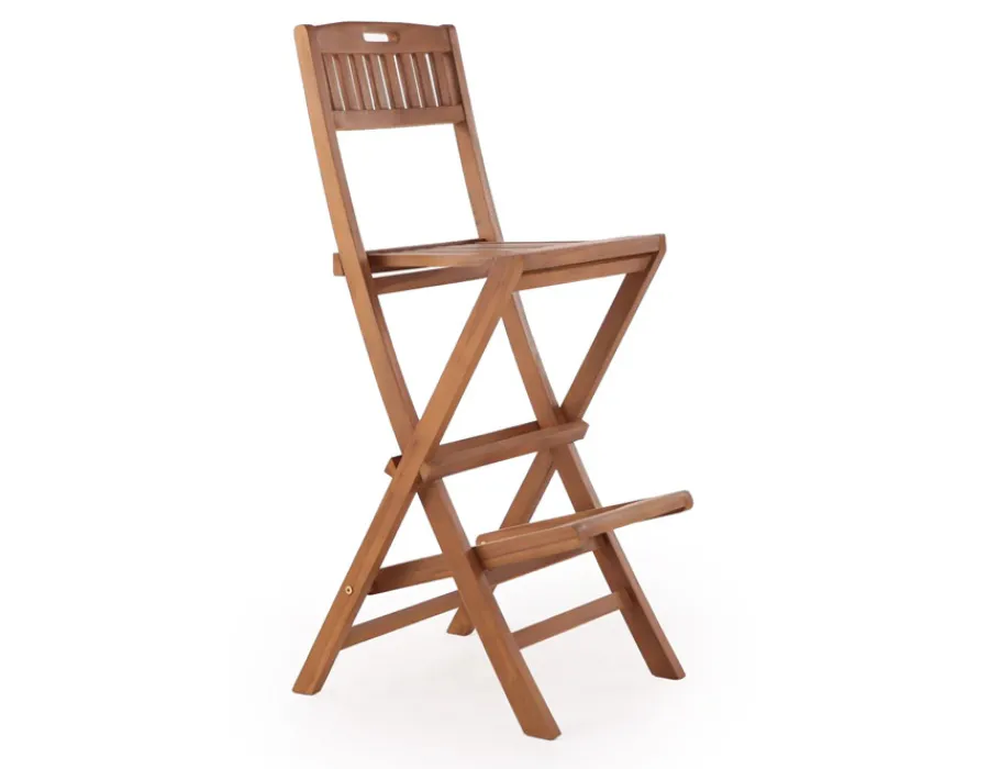 Havemøbelland Teak Barstol