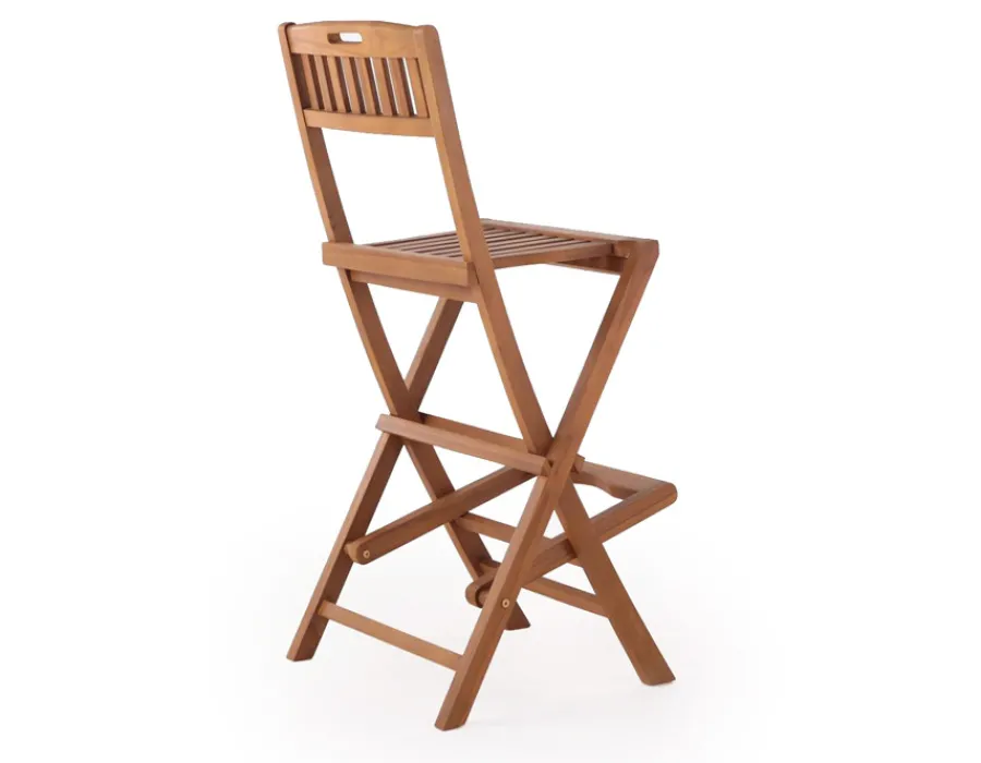 Havemøbelland Teak Barstol
