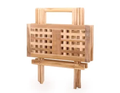 Havemøbelland Teak Klapbord firkantet