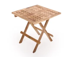 Havemøbelland Teak Klapbord firkantet
