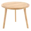 Havemøbelland Teak Sidebord - Ø65 cm
