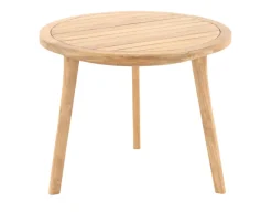 Havemøbelland Teak Sidebord - Ø65 cm