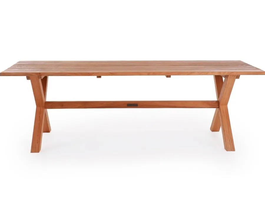 Havemøbelland Thor Teak X-leg 240 Devon Havemøbelsæt
