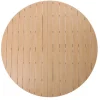 Havemøbelland Tina Havebord - Ø: 178 Cm - Teak-look/Gråhvid
