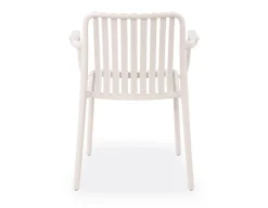 Havemøbelland Tina Sonja Havemøbelsæt m/6 stole - Ø152 cm - Gråhvid