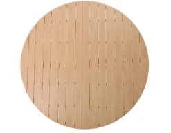 Havemøbelland Tina Sonja Havemøbelsæt m/6 stole - Ø178 cm - Gråhvid