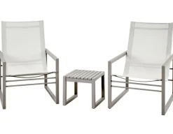 Havemøbelland Vevi Sidebord - 40x40x35 cm - Beige
