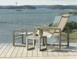 Havemøbelland Vevi Sidebord - 40x40x35 cm - Beige