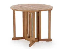 Havemøbelland Vilma Teak Foldebord - Ø90 cm